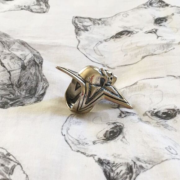 Cody Sanderson Large Skull Star Ring - US9.5 - Picture 3 of 7